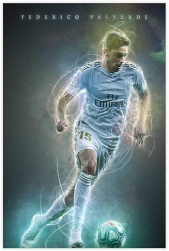 500 Teile Puzzle Federico Valverde Poster Fußball Holz Puzzle Erwachsene Stress Freisetzung Spiel 500 Piece 20.4x15inch(52x38cm) Kein Rahmen von GQJXUANYU