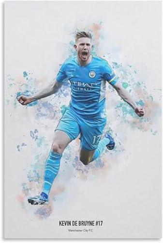 500 Teile Puzzle Kevin De Bruyne Poster Fußball Holz Puzzle Erwachsene Stress Freisetzung Spiel 500 Piece 20.4x15inch(52x38cm) Kein Rahmen von GQJXUANYU