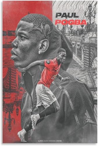 500 Teile Puzzle Paul Pogba HD Fußball Sportspieler Holz Puzzle Erwachsene Stress Freisetzung Spiel 500 Piece 20.4x15inch(52x38cm) Kein Rahmen von GQJXUANYU