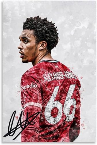 500 Teile Puzzle Von Football Trent Alexander-Arnold signiertes Poster Holz Puzzle Erwachsene Stress Freisetzung Spiel 500 Piece 20.4x15inch(52x38cm) Kein Rahmen von GQJXUANYU