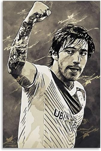 Holz Puzzle 1000 Teile Sandro Tonali Poster Fußball Football Sport Puzzles für Erwachsene anspruchsvoll 1000 Piece 29.5x19.6inch(75x50cm) Kein Rahmen von GQJXUANYU