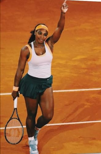 Holz Puzzle 1000 Teile Serena Williams Poster Tennis 25 Puzzles für Erwachsene anspruchsvoll 1000 Piece 29.5x19.6inch(75x50cm) Kein Rahmen von GQJXUANYU