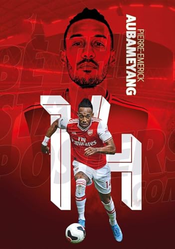 Puzzle 1000 Teile Erwachsene Arsenal FC Aubameyang Action 19/20 Fußball Holz Puzzles Stress Freisetzung Spiel 1000 Piece 29.5x19.6inch(75x50cm) Kein Rahmen von GQJXUANYU