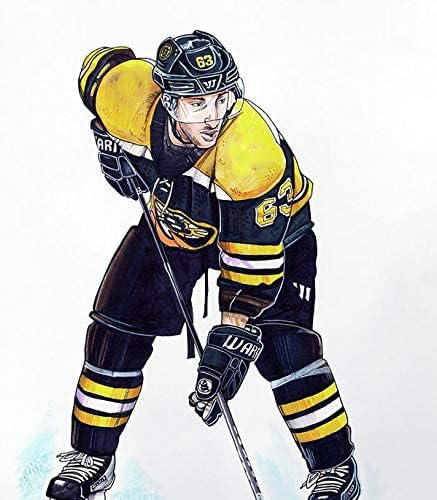 Puzzle 1000 Teile Erwachsene Brad Marchand Boston Bruins Poster Druck Hockeyspieler Real Player (69) Holz Puzzles Stress Freisetzung Spiel 1000 Piece 29.5x19.6inch(75x50cm) Kein Rahmen von GQJXUANYU