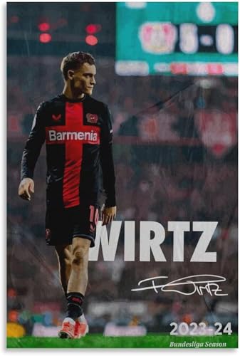 Puzzle 1000 Teile Erwachsene Florian Wirtz Fußballstar Sport Motivation Holz Puzzles Stress Freisetzung Spiel 1000 Piece 29.5x19.6inch(75x50cm) Kein Rahmen von GQJXUANYU