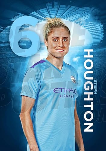 Puzzle 1000 Teile Erwachsene Manchester City WFC 2019/20 Steph Houghton Spieler Holz Puzzles Stress Freisetzung Spiel 1000 Piece 29.5x19.6inch(75x50cm) Kein Rahmen von GQJXUANYU