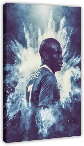 Puzzle 1000 Teile Erwachsene N'Golo Kante Fußball Poster Fußball Holz Puzzles Stress Freisetzung Spiel 1000 Piece 29.5x19.6inch(75x50cm) Kein Rahmen von GQJXUANYU