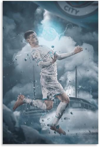 Puzzle 1000 Teile Erwachsene Phil Foden – inspirierender Fußballstar Holz Puzzles Stress Freisetzung Spiel 1000 Piece 29.5x19.6inch(75x50cm) Kein Rahmen von GQJXUANYU