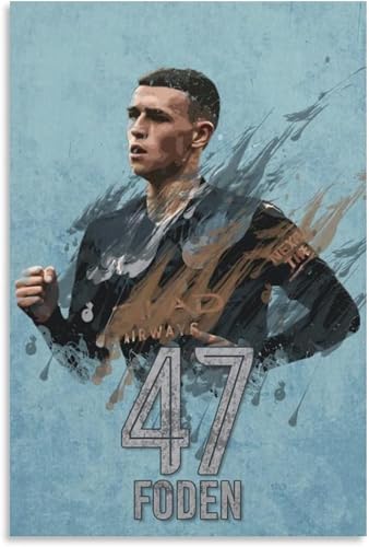 Puzzle 1000 Teile Erwachsene Phil Foden inspiriert die englische Fußballnationalmannschaft Holz Puzzles Stress Freisetzung Spiel 1000 Piece 29.5x19.6inch(75x50cm) Kein Rahmen von GQJXUANYU