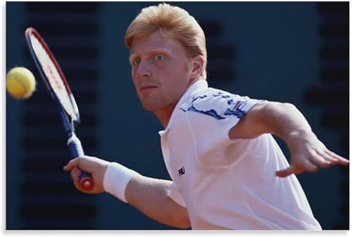 Puzzle 500 Teile Erwachsene Boris Becker Tennisspieler Poster (1) Holz Puzzles Stress Freisetzung Spiel 500 Piece 20.4x15inch(52x38cm) Kein Rahmen von GQJXUANYU