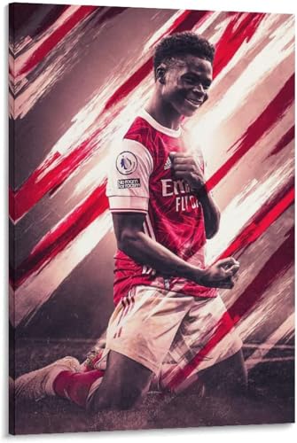 Puzzle 500 Teile Erwachsene Bukayo Saka Arsenal Fußballmannschaft Holz Puzzles Stress Freisetzung Spiel 500 Piece 20.4x15inch(52x38cm) Kein Rahmen von GQJXUANYU