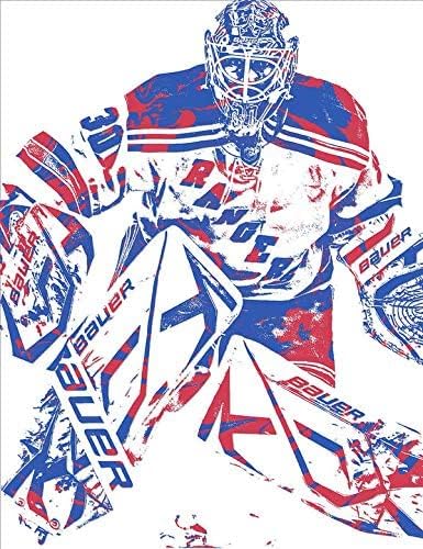 Puzzle 500 Teile Erwachsene Henrik Lundqvist New York Rangers Poster Druck Eishockeyspieler (40) Holz Puzzles Stress Freisetzung Spiel 500 Piece 20.4x15inch(52x38cm) Kein Rahmen von GQJXUANYU