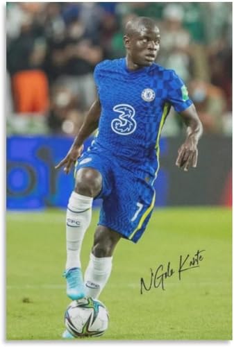 Puzzle 500 Teile Erwachsene N'Golo Kanté – Fußballspieler-Poster Holz Puzzles Stress Freisetzung Spiel 500 Piece 20.4x15inch(52x38cm) Kein Rahmen von GQJXUANYU