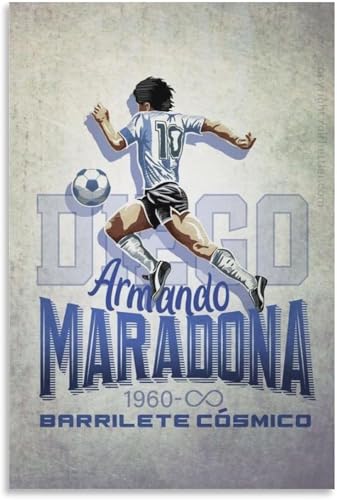 Puzzle für 1000 Teile Diego Armando Maradona Fußball Holz Puzzlespiel Erwachsenen Puzzle Poster 1000 Piece 29.5x19.6inch(75x50cm) Kein Rahmen von GQJXUANYU