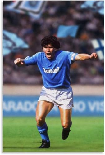 Puzzle für 1000 Teile Diego Maradona Fußball Fußballstars Holz Puzzlespiel Erwachsenen und Kinder Puzzle Poster 1000 Piece 29.5x19.6inch(75x50cm) Kein Rahmen von GQJXUANYU