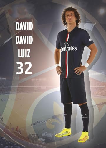 Puzzle für 1000 Teile Größe L David Luiz – Fußball Poster – Holz Puzzlespiel Erwachsenen und Kinder Puzzle Poster 1000 Piece 29.5x19.6inch(75x50cm) Kein Rahmen von GQJXUANYU