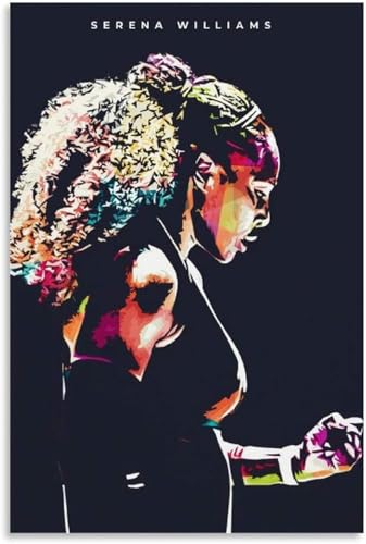 Puzzle für 1000 Teile Serena Williams Poster Tennis Sport 15 Holz Puzzlespiel Erwachsenen Puzzle Poster 1000 Piece 29.5x19.6inch(75x50cm) Kein Rahmen von GQJXUANYU