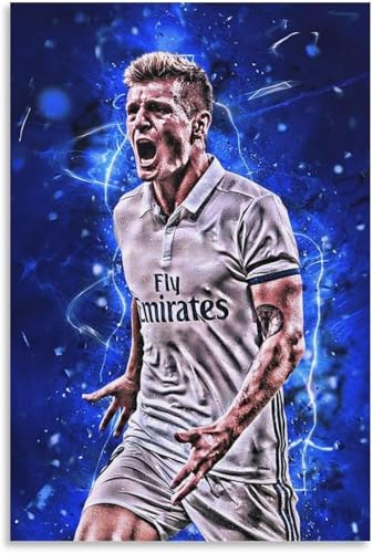 Puzzle für 1000 Teile Toni Kroos Joy HD-Druck Fußball-Sportspieler Holz Puzzlespiel Erwachsenen Puzzle Poster 1000 Piece 29.5x19.6inch(75x50cm) Kein Rahmen von GQJXUANYU