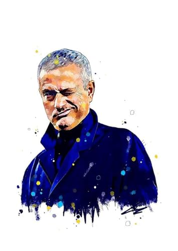 Puzzle für 500 Teile Jose Mourinho Poster Holz Puzzlespiel Erwachsenen Puzzle Poster 500 Piece 20.4x15inch(52x38cm) Kein Rahmen von GQJXUANYU