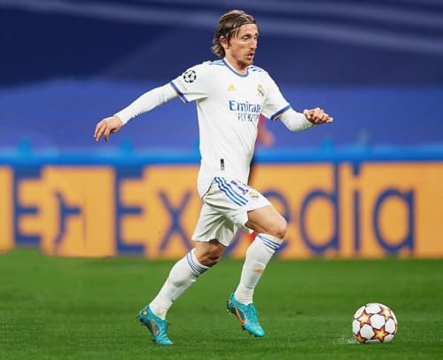 Puzzle für 500 Teile Luka Modric Fußballstar Poster Holz Puzzlespiel Erwachsenen Puzzle Poster 500 Piece 20.4x15inch(52x38cm) Kein Rahmen von GQJXUANYU