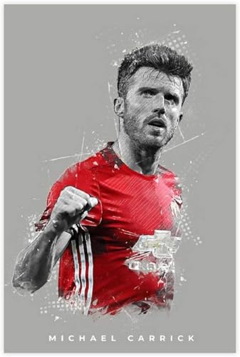 Puzzle für 500 Teile Michael Carrick Poster Fußballspieler Holz Puzzlespiel Erwachsenen Puzzle Poster 500 Piece 20.4x15inch(52x38cm) Kein Rahmen von GQJXUANYU