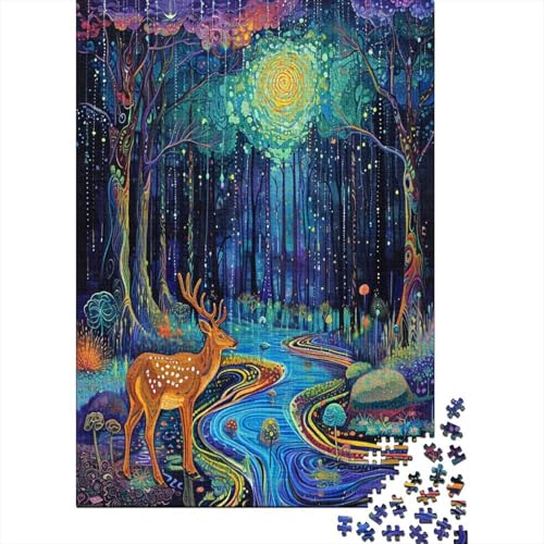 Dschungeltiere Puzzlespiel 1000 Teile Erwachsene -Puzzle 1000 Stück Spiel Puzzles Für Erwachsene Kinder Puzzle Erwachsenen Puzzlespiel Puzzel 1000pcs (75x50cm) von GQLIDDAOE