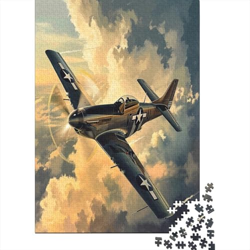 Kämpfer Luftfahrzeuge Puzzle 1000 Teile Puzzles Für Erwachsene Klassische Puzzles 1000 Teile Erwachsene Puzzlespiel Erwachsene 1000 Teile Erwachsenen Puzzlespiel Puzzel 1000pcs (75x50cm) von GQLIDDAOE