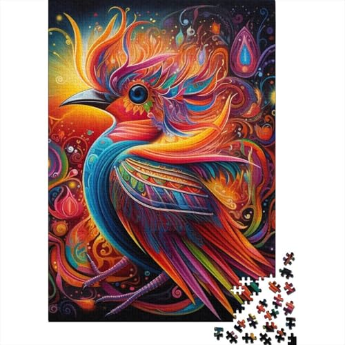 1000-teiliges Puzzle für Erwachsene, Tierspechte, kreatives Holzpuzzle für Erwachsene und Jugendliche, Lernpuzzle, Familienspiel, 1000 Teile (75 x 50 cm) von GQmoney