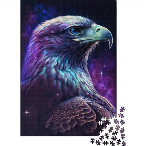 1000-teiliges Puzzle für Kinder, Galaxy Fantasy Eagles, Puzzle für Kinder, Holzbrett-Puzzle, Puzzle für Kinder, Geschenke 1000 Stück (75 x 50 cm) von GQmoney