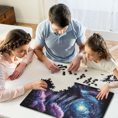 300-teiliges Puzzle, Galaxie-Japan-Tempel, Puzzle, Heim-Wanddekoration, Lernspielzeug, Familienspiel, 300 Stück (40 x 28 cm) von GQmoney