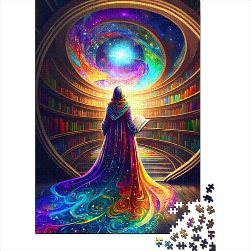 300-teiliges Puzzle „Rainbow Spirit“, Puzzle für Erwachsene, für Erwachsene und Jugendliche, Holzbrett-Puzzle, tolles Geschenk für Erwachsene, 300 Teile (40 x 28 cm) von GQmoney