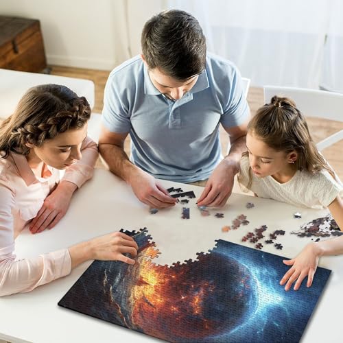 300-teiliges Puzzle für Erwachsene, Kunst, Fantastische Landschaft, pädagogisches und geistiges Puzzle, lustiges Familienspiel, 300 Teile (40 x 28 cm) von GQmoney