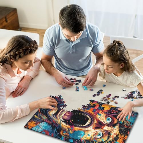 300-teiliges Puzzle für Kinder, 300-teiliges Puzzle, 300-teiliges Puzzle, überraschter Mann, 300-teiliges Puzzlespiel, Geschenk für Kinder, Teenager, 300-teilig (40 x 28 cm) von GQmoney