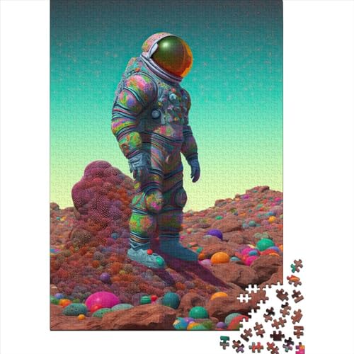 500 Teile Groovy Galactic Puzzle, Puzzle für Erwachsene, Schwierigkeitsgrad: Puzzle, Lernspiel, Spielzeug, 500 Teile (52 x 38 cm) von GQmoney