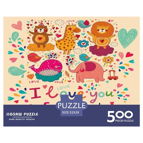 500-teiliges Kinder-Wal-Puzzle für Erwachsene, Puzzle 500-teiliges Puzzle für Erwachsene und Teenager, Halloween 500 Teile (52 x 38 cm) von GQmoney