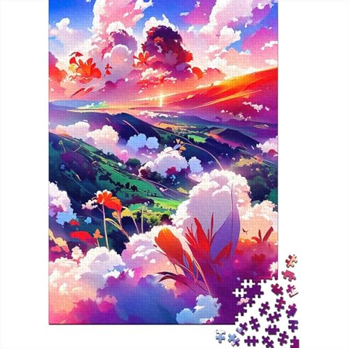 500-teiliges Puzzle „Morgenspaziergang“ für Erwachsene, Puzzle, Puzzle für Erwachsene, einzigartige Heimdekoration und Geschenke, 500 Teile (52 x 38 cm) von GQmoney