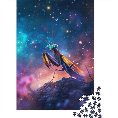 500-teiliges Puzzle „Sternenhimmel-Mantis“ für Erwachsene und Jugendliche. Puzzle für Erwachsene und Jugendliche ab 12 Jahren. 500 Teile (52 x 38 cm) von GQmoney