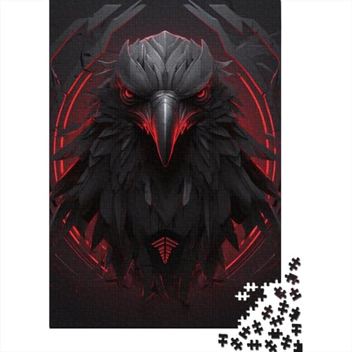 Adler-Puzzle, kreative Spiele, 100 % recycelter Karton, Puzzle für Erwachsene, 70 x 50 cm, 1000 Teile von GQmoney