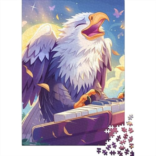 Adler-Puzzle Relax Challenge Spielzeug Premium Karton Puzzle für Erwachsene Kinder Ostergeschenke 38x26cm/1000pcs von GQmoney