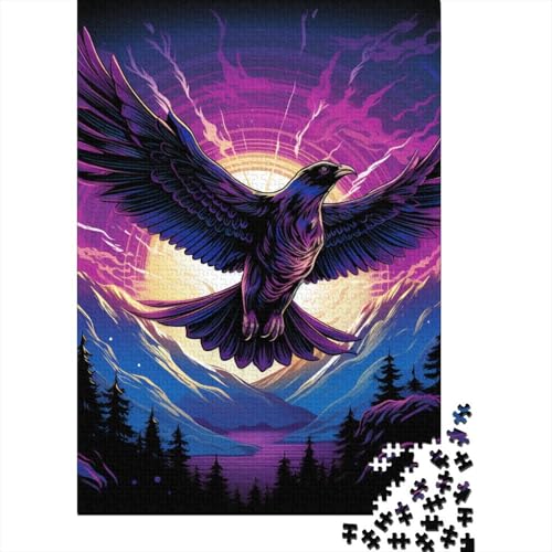 Adler-Puzzle-Spielzeug, Lernspiel, Premium-Papp-Puzzle, Puzzle für Erwachsene und Kinder, Ostergeschenk, 38 x 26 cm, 1000 Stück von GQmoney