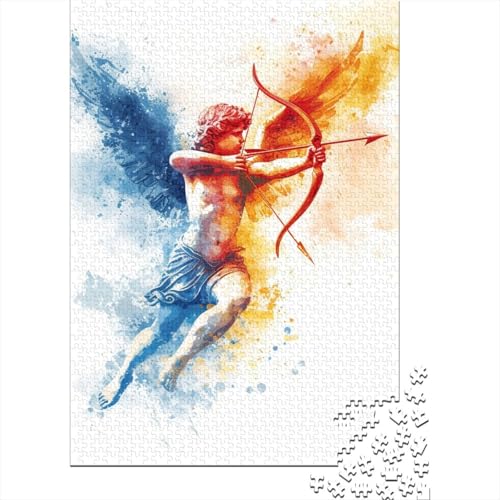 Angel Puzzle Creative Games Puzzle aus 100 % recyceltem Karton, Puzzle für Erwachsene, 38 x 26 cm, 1000 Teile von GQmoney