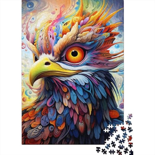 Art Fantasy Eagle Puzzle 1000 Teile für Erwachsene | Puzzles | 1000-teiliges Puzzle, Lernspiele, Heimdekorationspuzzle, 1000 Teile (75 x 50 cm) von GQmoney