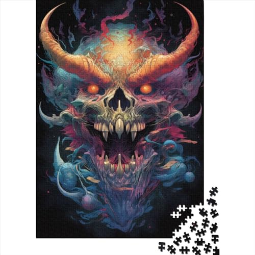 Astral Demon 500-teiliges Puzzle für Erwachsene, Spielzeug, Denkspiel, Lernspiel für Erwachsene, Stressabbau, Heimdekoration, 500 Teile (52 x 38 cm) von GQmoney