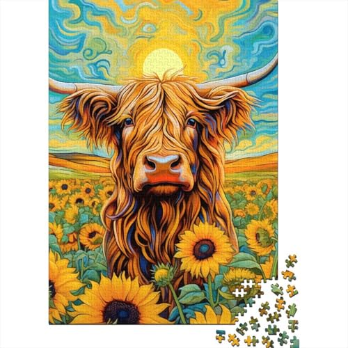 Bison Puzzle Friendly Materials Puzzle aus 100 % recyceltem Karton, Puzzle für Erwachsene und Kinder, Ostergeschenk, 38 x 26 cm, 1000 Teile von GQmoney