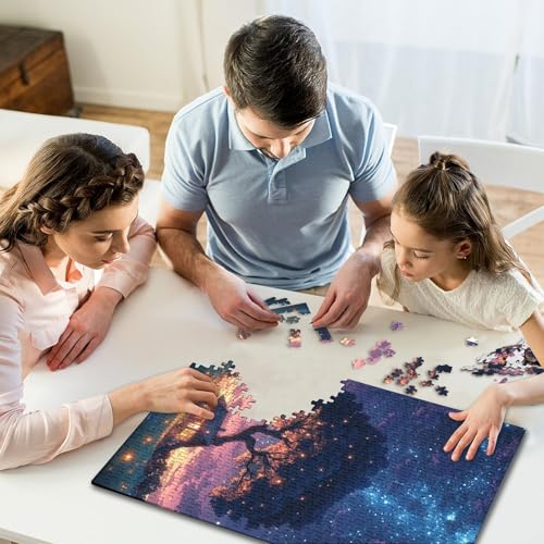 Bunte Wolken Puzzle 1000 Teile Puzzle für Kinder Denkspiel Puzzle Spielzeug für Kinder 1000 Stück (75x50cm) von GQmoney