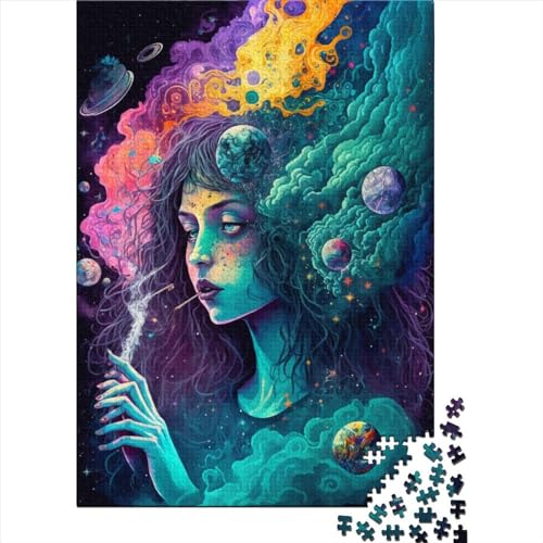 Cosmic High Puzzle mit 1000 Teilen für Erwachsene, Familienspiel, Teenager-Puzzle, 1000 Teile (75 x 50 cm) von GQmoney