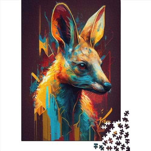 Das beschützende Känguru, 1000-teiliges Puzzle für Erwachsene | | Familienspaß-Puzzles für Erwachsene, Geschenke, Denkspiele, 1000 Teile (75 x 50 cm) von GQmoney