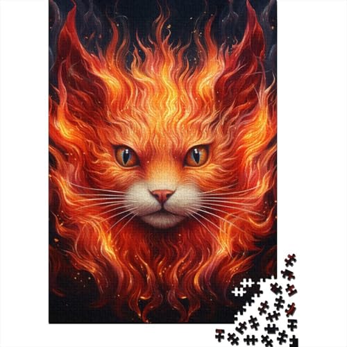 Firefox Puzzle, Lernspiele, Familienaktivitäten, Premium-Papp-Puzzle für Damen und Herren, Ostergeschenk, 38 x 26 cm, 1000 Teile von GQmoney