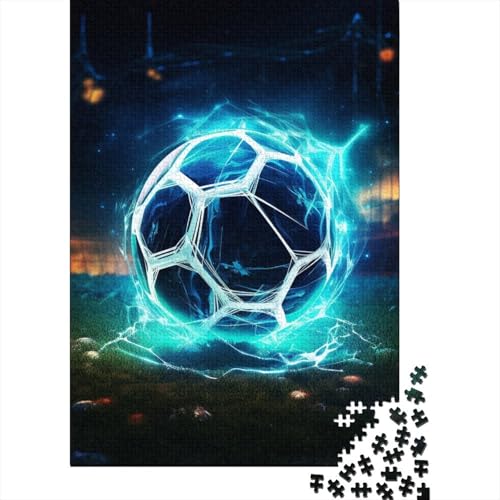 Fußball-Puzzle, Lernspiele, Familienaktivitäten, Premium-Papp-Puzzle für Damen und Herren, Ostergeschenk, 38 x 26 cm, 1000 Stück von GQmoney