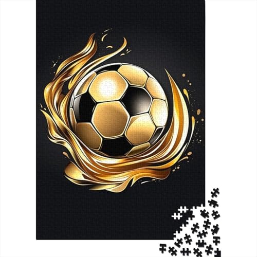 Fußball Puzzle Relax Challenge Spielzeug Premium Karton Puzzle für Erwachsene Kinder Ostergeschenke 70x50cm/1000pcs von GQmoney